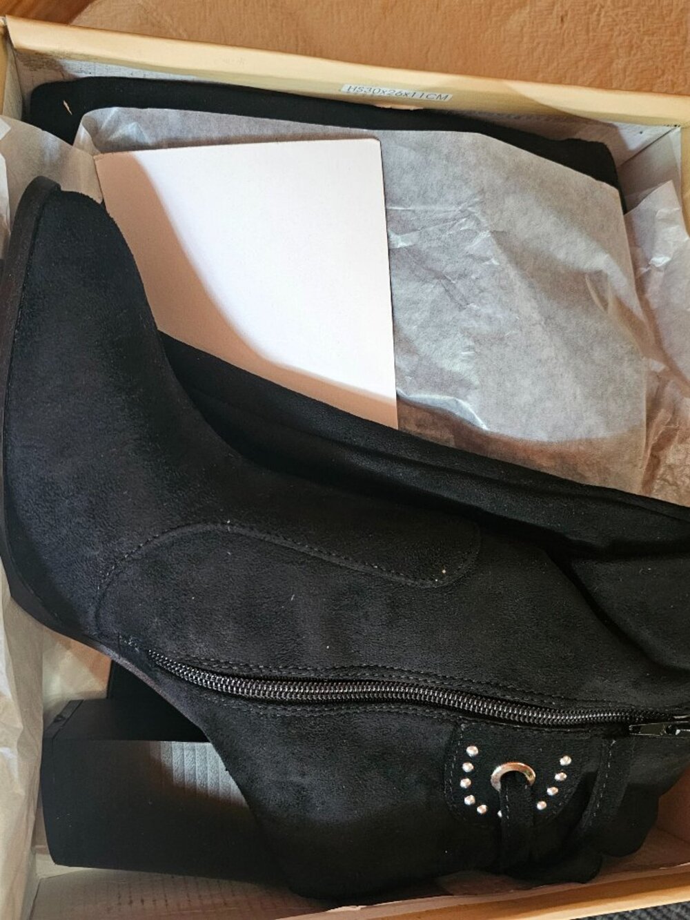 Black boots